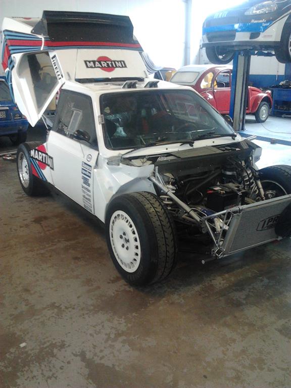 Scarico artigianale Lancia Delta S4