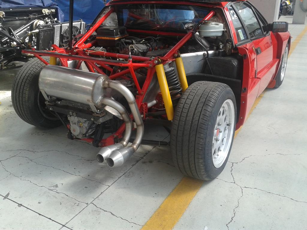 Scarico artigianale Lancia Delta 037