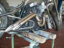 Prototipo scarico moto custom