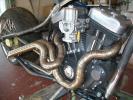 Prototipo scarico moto custom
