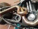 Prototipo scarico moto custom